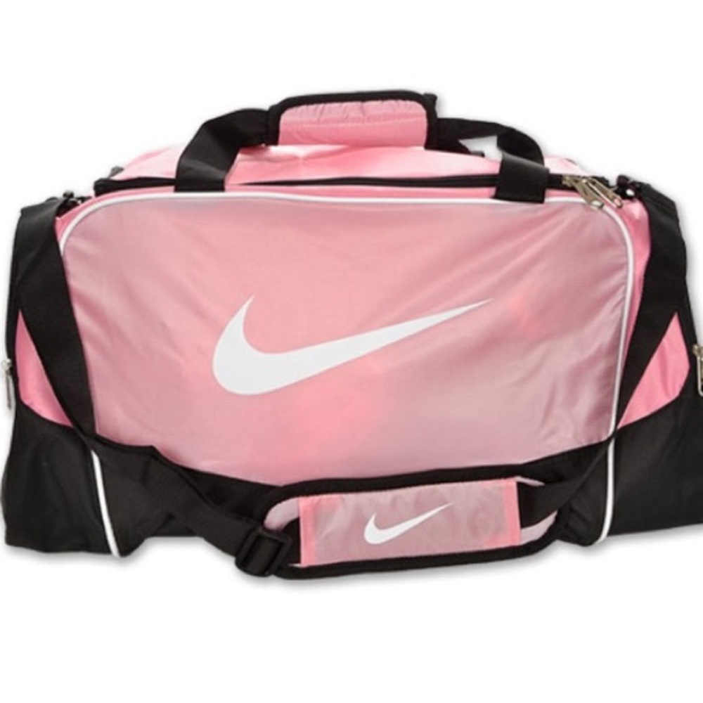 PINK NIKE DUFFEL BAG